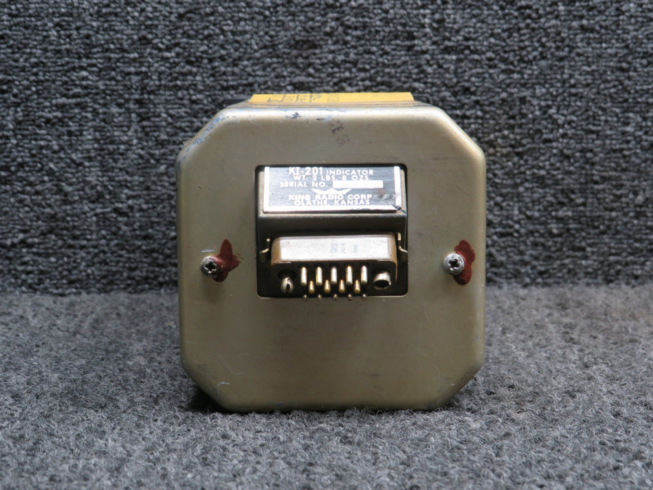 KI-201 King Radio VOR, Localizer Indicator with Serviceable Tag