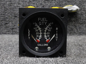 MD163-2 Mid-Continent Dual Fuel Quantity Indicator, Lighted (Volts: 14)