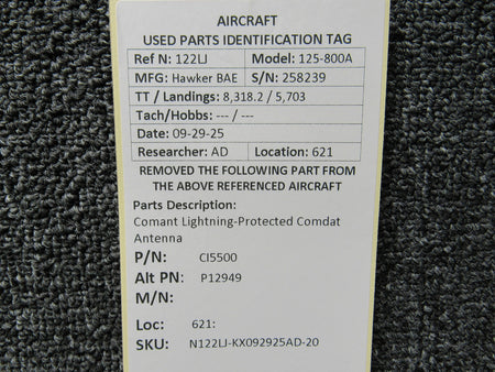 N122LJ-KX092925AD-20BS-N1