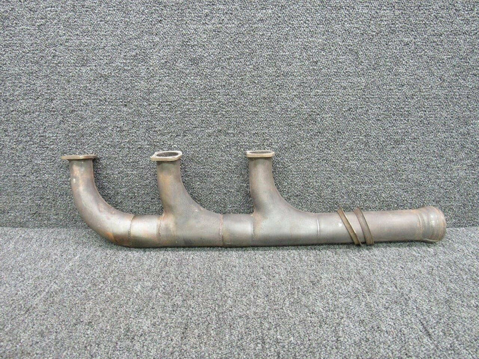 0850660-6 Cessna 320 Continental TSIO-470-B Exhaust Stack Assy LH New Style BAS Part Sales | Airplane Parts