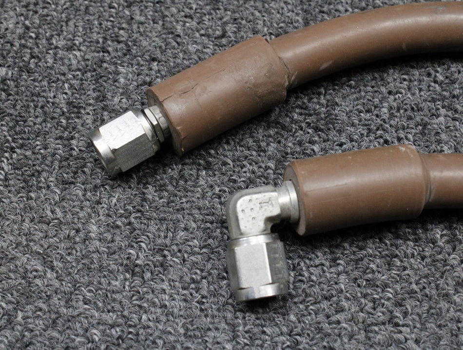 AE6210E0060-000, AE3663163E0100 Aeroquip Fuel Line Set of 2