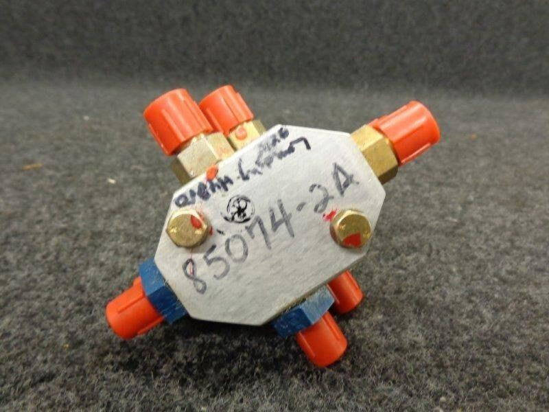 85074-002 Piper PA46-310P Manifold Assy Hydraulic BAS Part Sales | Airplane Parts