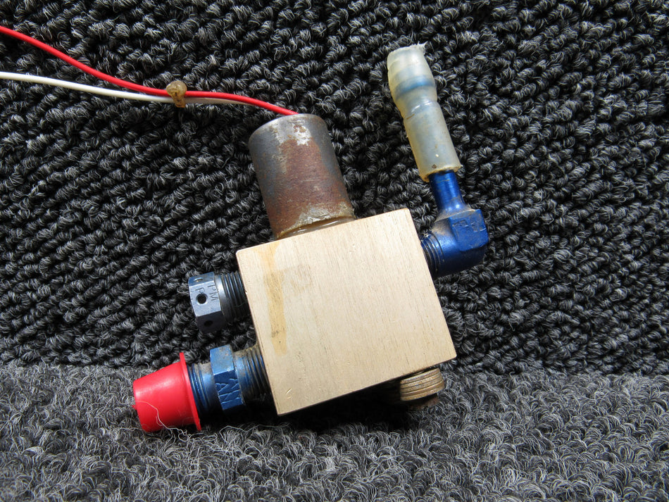 717 Aerospace 3 Way Solenoid Valve Unit (Rust)