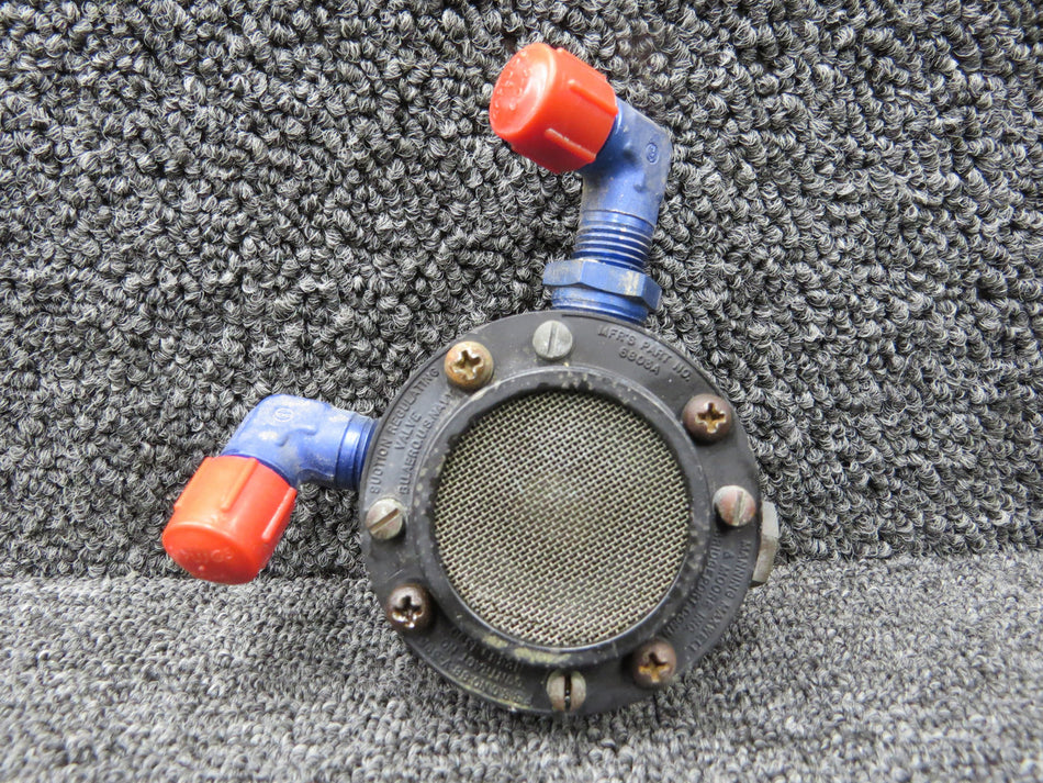 6803A Manning Maxwell & Moore Suction Regulating Valve Assembly