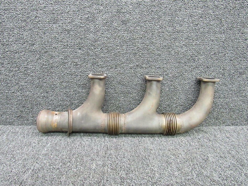 0850660-7 Cessna 320 Continental TSIO-470-B Exhaust Stack Assy RH Old Style BAS Part Sales | Airplane Parts