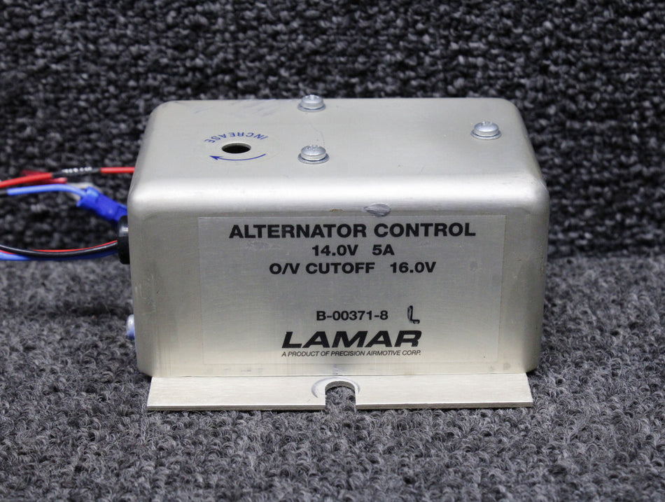 B-00371-8 Lamar Alternator Controller (Volts: 14, Amps: 5)