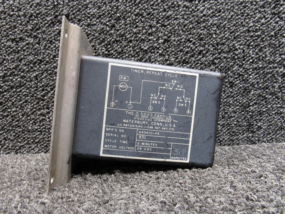 A43420-P3 AW Haydon Repeat Cycle Timer Unit (28V)