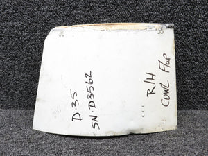 35-910053-1 Beech D35 Cowl Flap Assembly RH