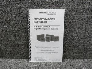 2411sv1000-1100 Universal Avionics 2018 FMS Operators Checklist