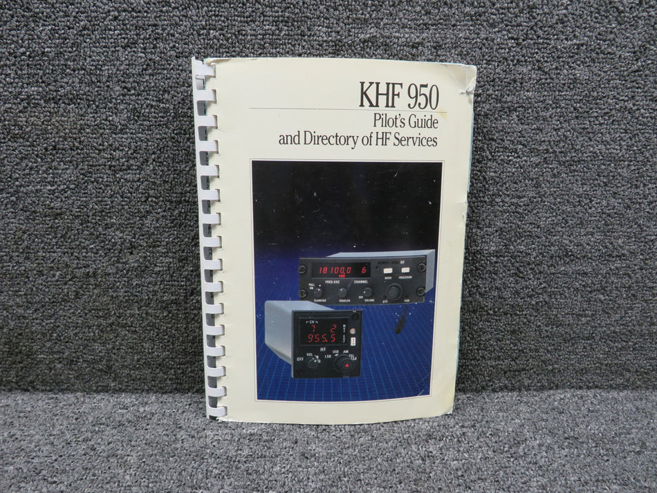 006-08343-0002 Allied-Signal 1991 KHF-950 Pilots Guide and Directory