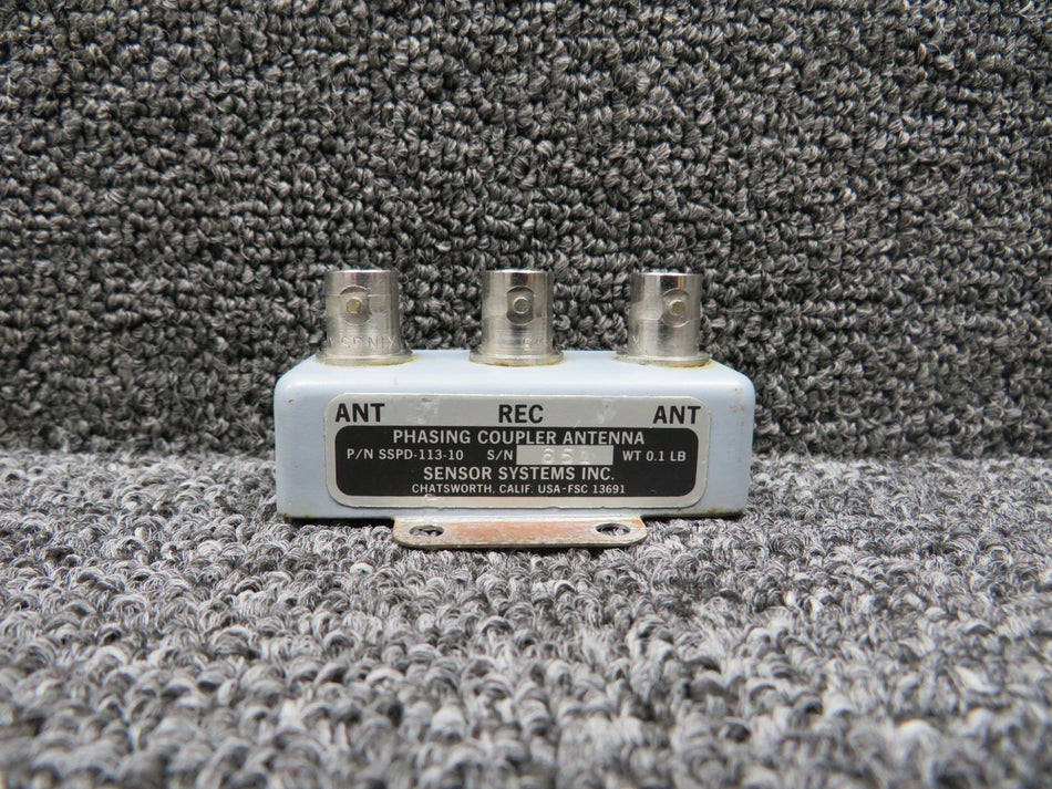 SSPD-113-10 Sensor Systems Phasing Coupler Antenna