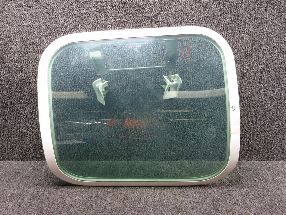 35-410291-146 Beechcraft 95-B55 Rear Cabin Window Assembly LH (Green Tint)