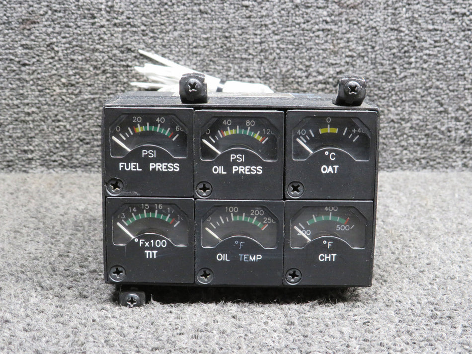 IU540-005 (Alt: 880059-515) Sigma-Tek Mooney 169BK Instrument Cluster Panel (28V)