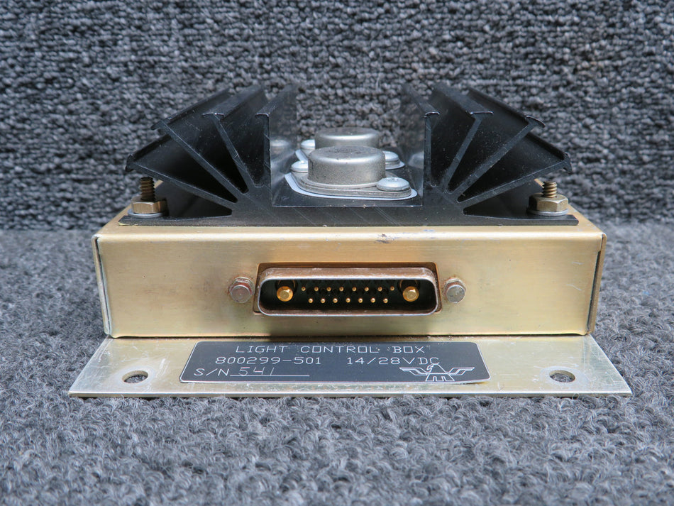 800299-501 Mooney M20M Light Control Box Assembly (Volts: 14-28)