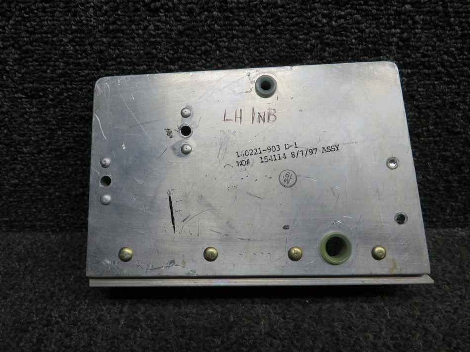 140221-019, 140221-021 Mooney M20M Aft Seat Adjust Bracket Inboard LH