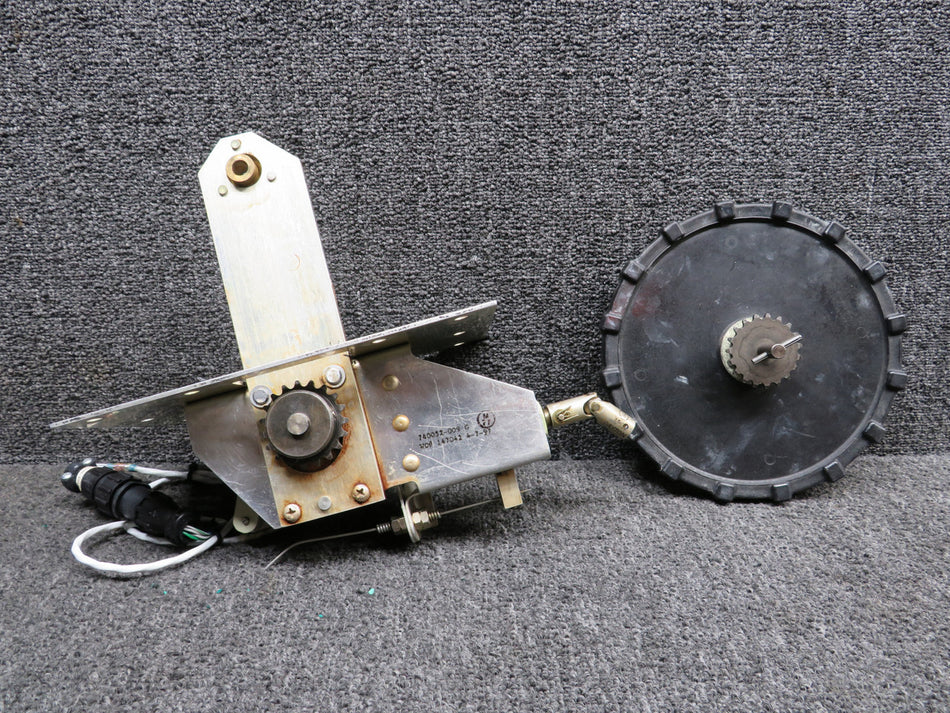 740225-505 Mooney M20M Stabilizer Trim Control Assembly (Minus Chain)