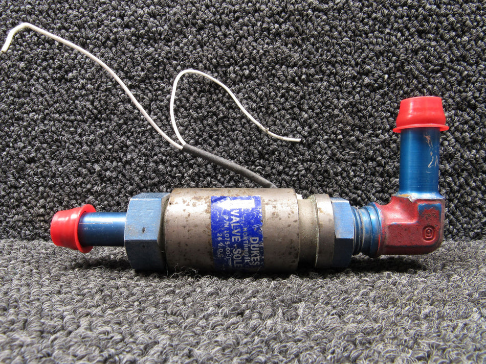 1075-00-1 (Alt: 492-264) Dukes Solenoid Valve (Volts: 24, Amps: 1.3)