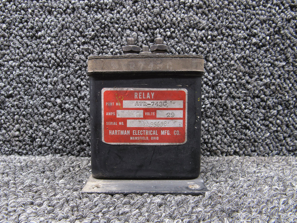 AVR-743G Hartman Electrical Mfg Relay Unit (Volts: 29)