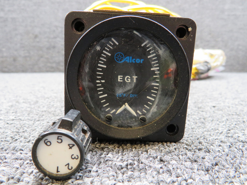 80827 Alcor Dual EGT Indicator with Cables
