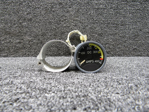 9914090-8 (Alt: 115-179-7) Kratos DC Ammeter Indicator (0-400Amps) w Bracket