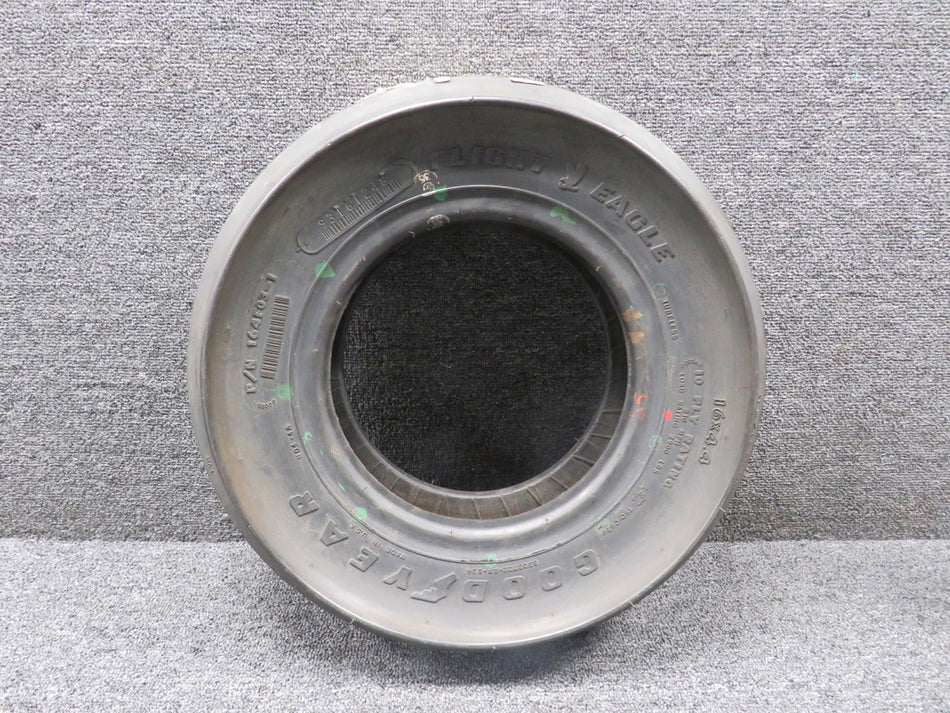 164F03-1 Goodyear Flight Eagle 16x4.4 10 Ply Tire with 8130-3 (New Old Stock)