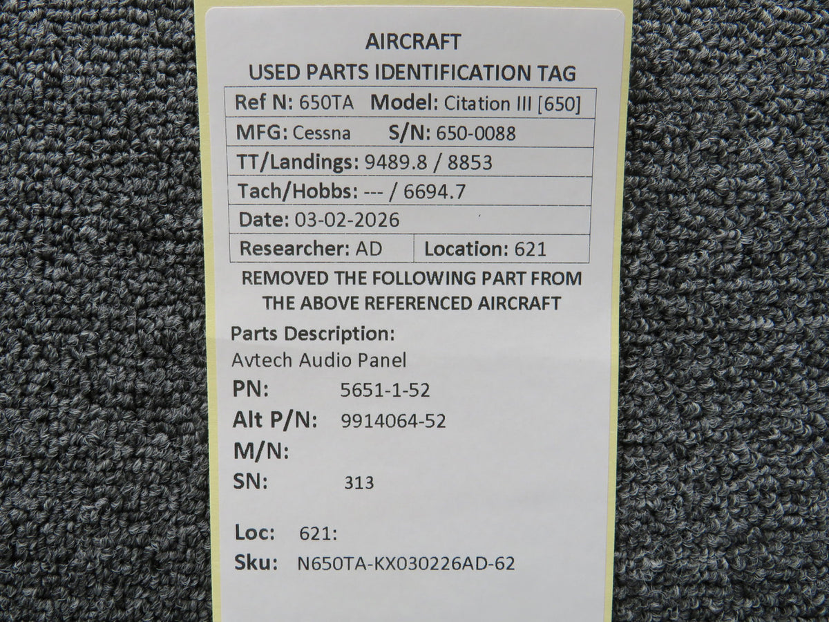 N650TA-KX030226AD-62AS