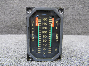 VSDL-0C219D (Alt: 9914095-1) US Gauge Oil Temperature Indicator (28V)
