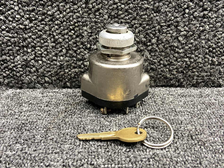 10-357200-1E Beechcraft K35 Ignition Switch Assembly with Key