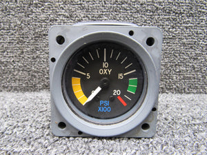 C668512-0201 Mid-Continent MD98 Oxygen Press Indicator, Lighted (5V)