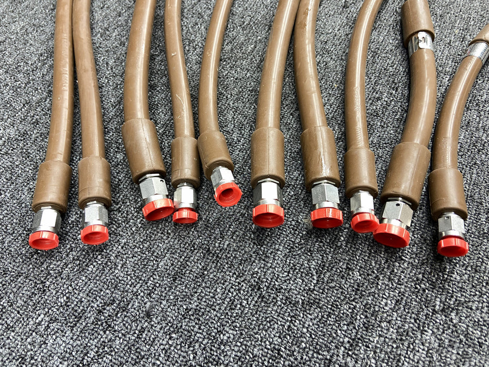 00624-AE366316 Series Aeroquip Teflon Engine Oil Hose Line Set