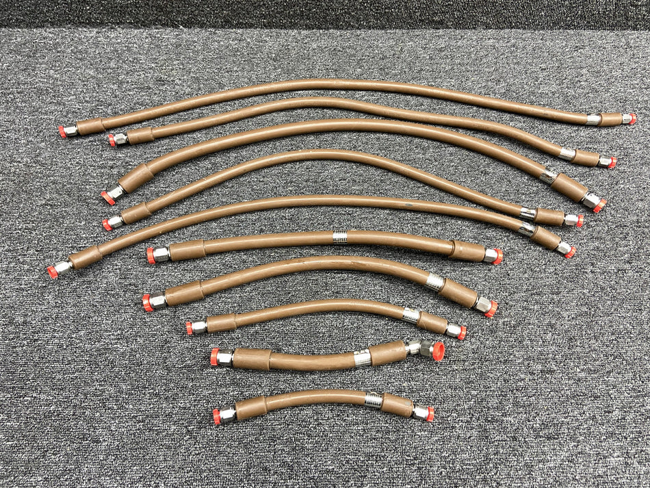 00624-AE366316 Series Aeroquip Teflon Engine Oil Hose Line Set