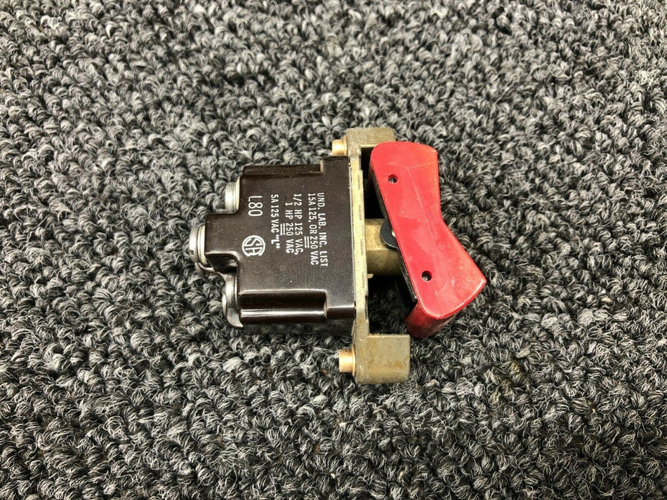 2TP1-1 (Alt: 587-784) Und Lab Inc Fuel Pump Rocker Switch (Red)