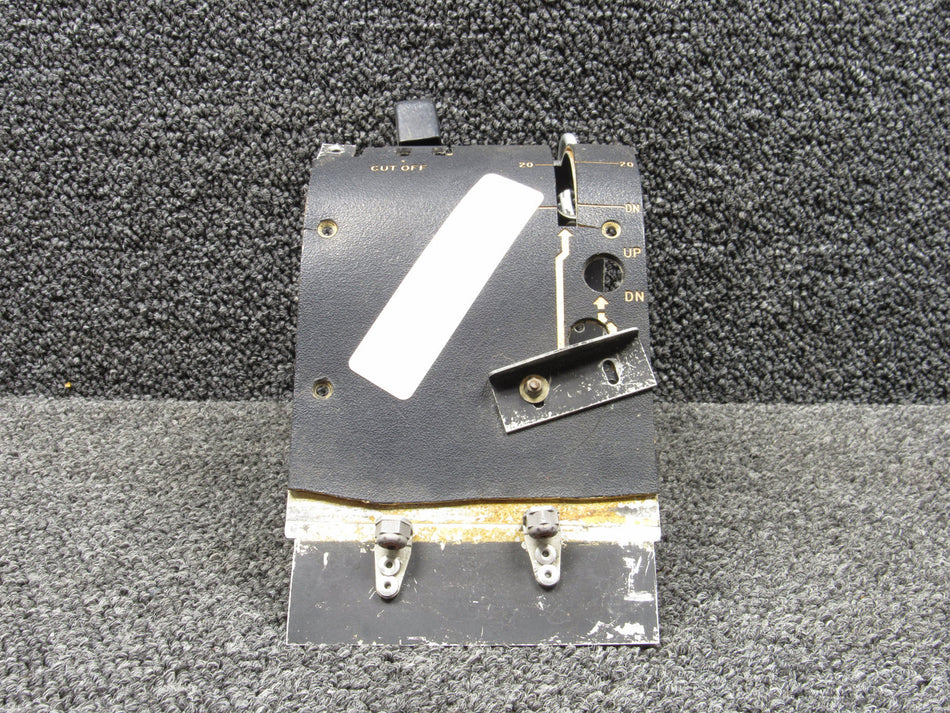 1-4930-31 Learjet L-23 Engine Control Throttle Quadrant Cover Assembly