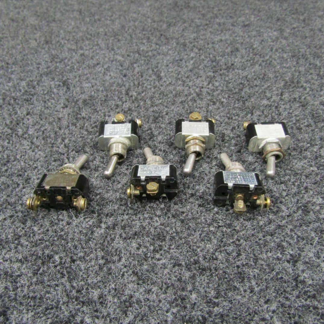 Carling Toggle Switch Set of 6 (C20) BAS Part Sales | Airplane Parts
