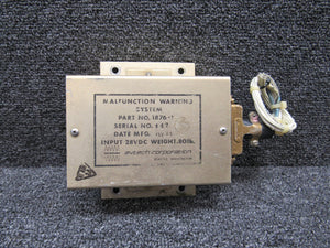 1876-1 Avtech Malfunction Warning System (Volt:28)