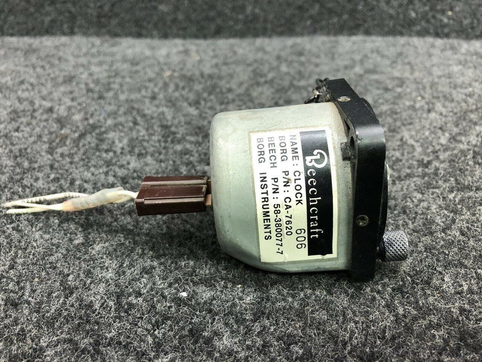 58-380077-7 (Alt: CA-7620) Borg Clock Indicator (28V)