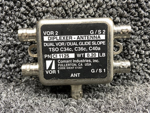 CI-1125 Comant Industries Dual VOR, Glideslope Antenna Diplexer