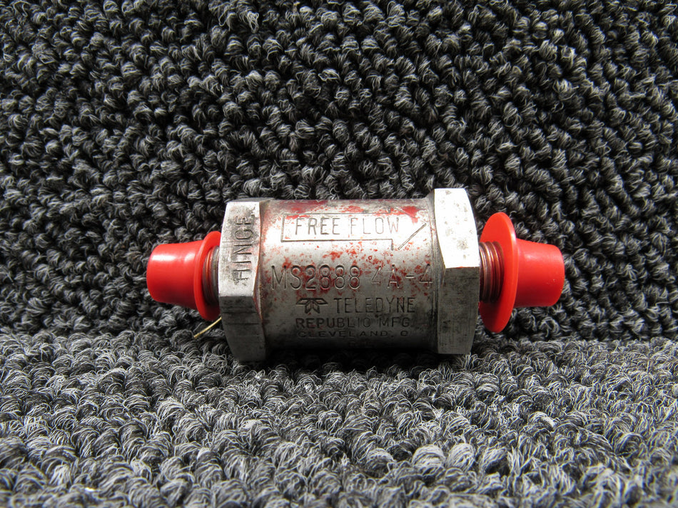 588-4D1 (Alt: MS28884A-4) Teledyne Republic Mfg Check Valve