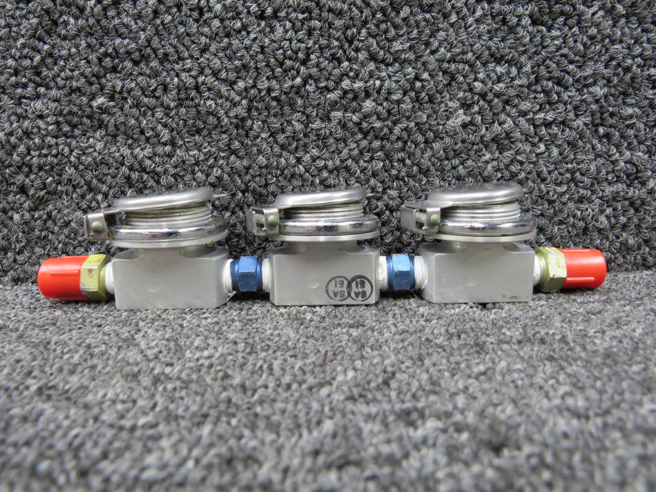 23599-22 Mooney M20K Oxygen Outlet Set with Straight Fittings