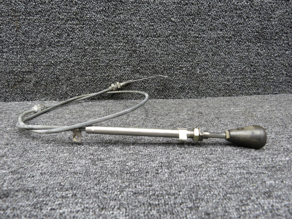 640258-005 (Use: 640258-007) Mooney M20K Cabin Heat Control Cable (Length: 46.25”)