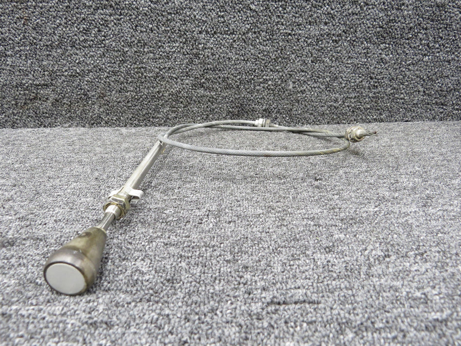 640258-005 (Use: 640258-007) Mooney M20K Cabin Heat Control Cable (Length: 46.25”)