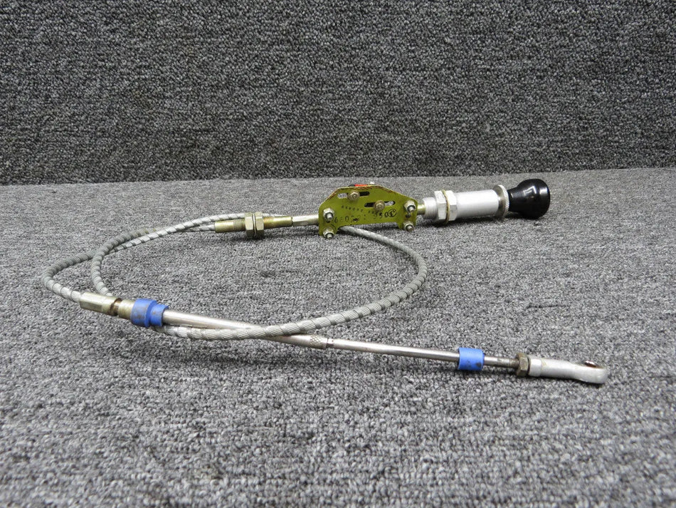 660226-007 (Alt: 660224-003) Mooney M20K Throttle Control Cable (Length: 42.5”)