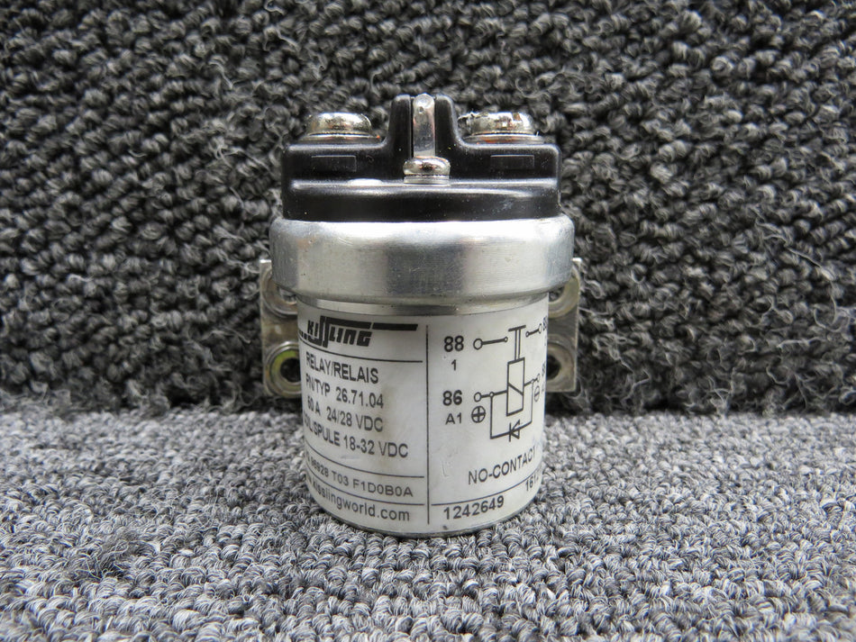 26.71.04 Kissling Relay Solenoid (Volts: 24-28, Amps: 60)
