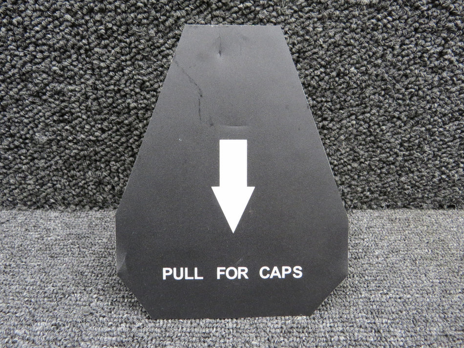 34889-401 (Alt: J5146) Cirrus Vision Jet SF50 Illuminated CAPS Placard Assembly