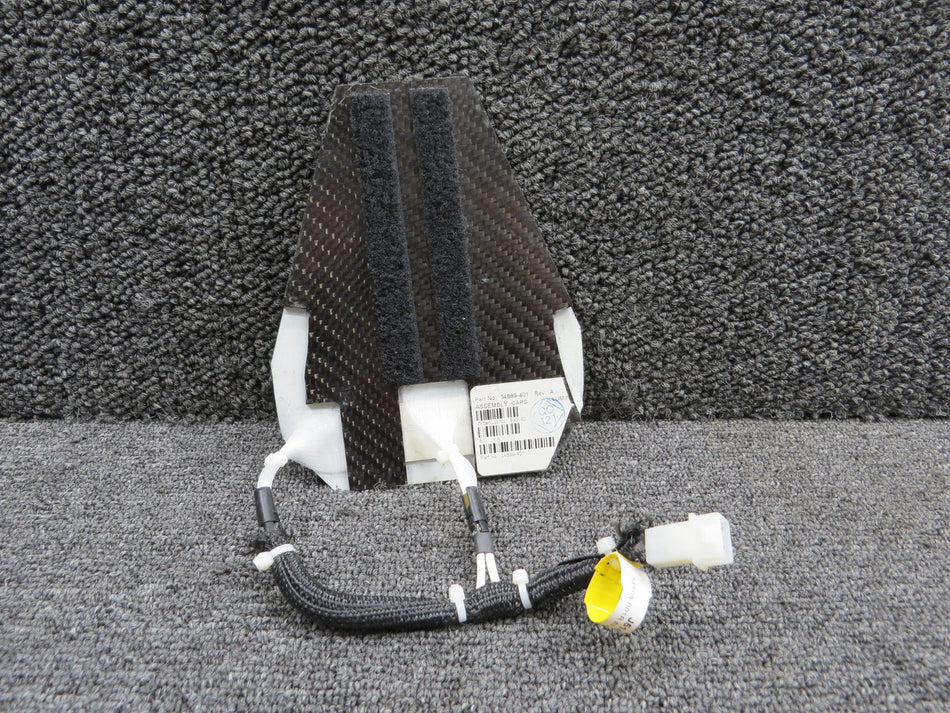 34889-401 (Alt: J5146) Cirrus Vision Jet SF50 Illuminated CAPS Placard Assembly