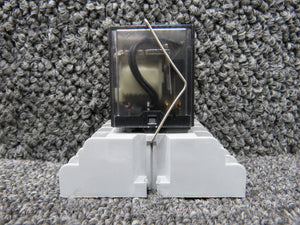 27E166, KHAU-17D16-24 Tyco P&B Relay Socket with Relay (Volts: 24)