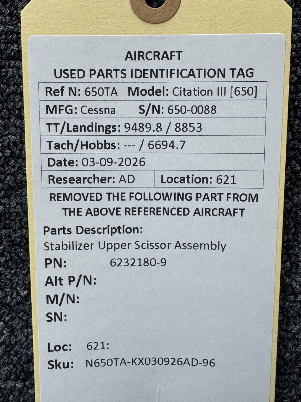 N650TA-KX030926AD-96AS