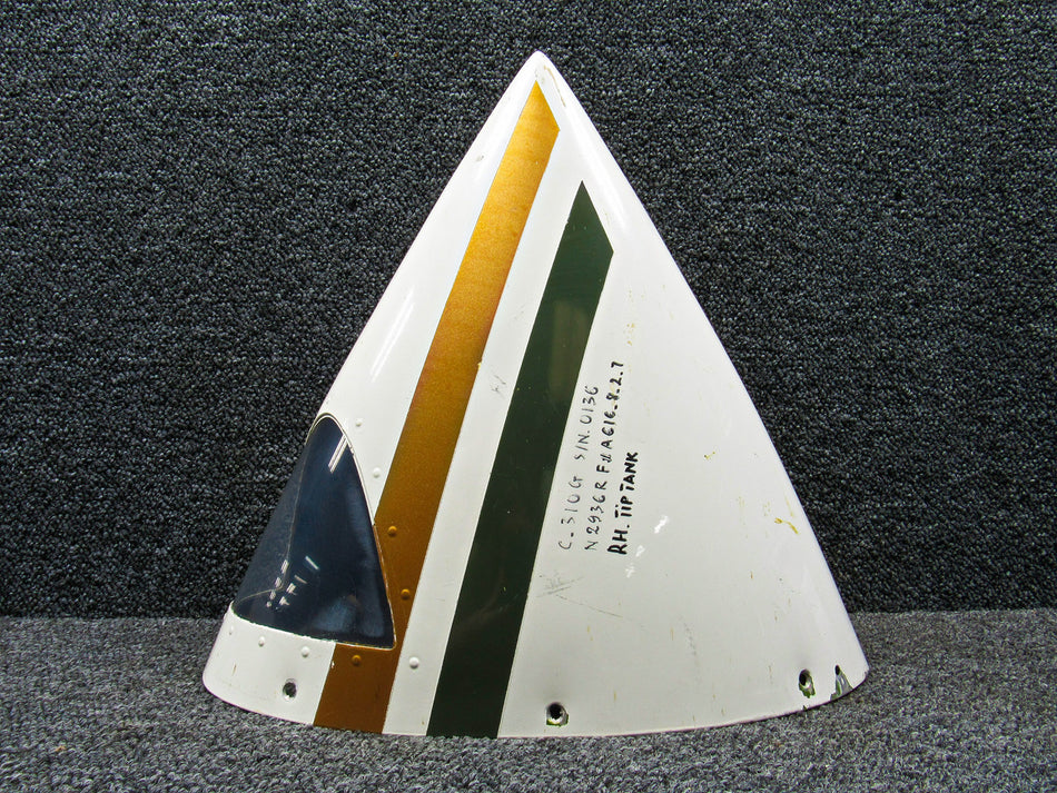 0823411-2 Cessna 310G Tip Tank Nose Cap with Small Lens RH