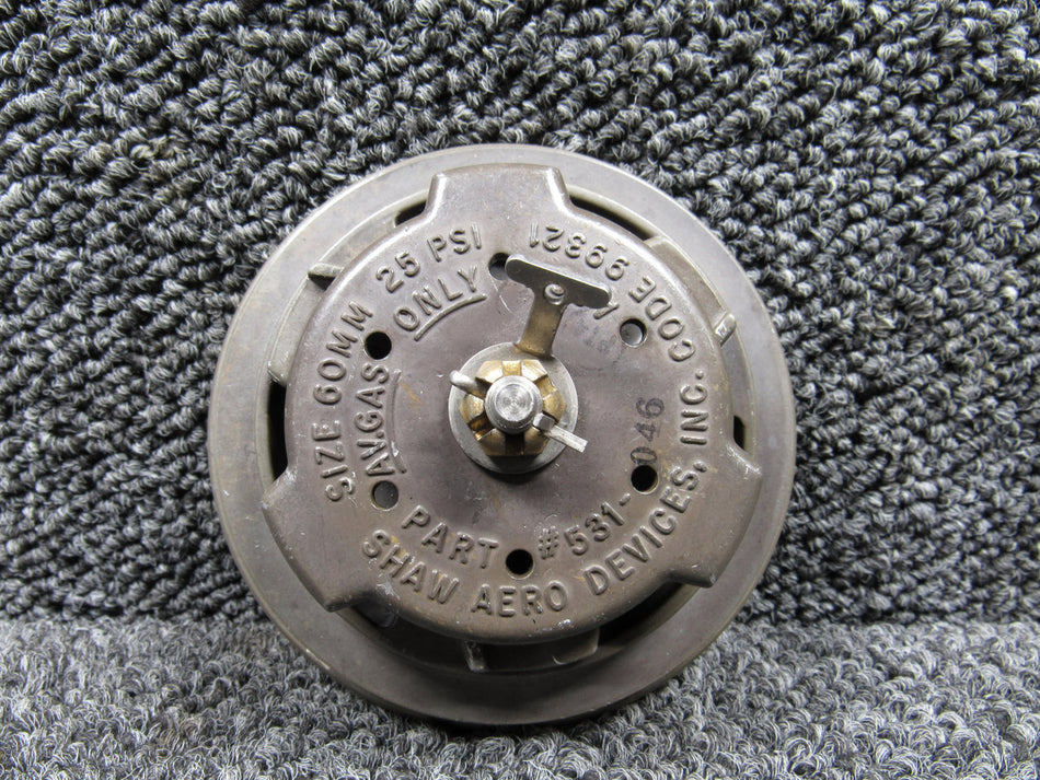 531-046 (Alt: 36-380095-1) Shaw Aero Fuel Cap