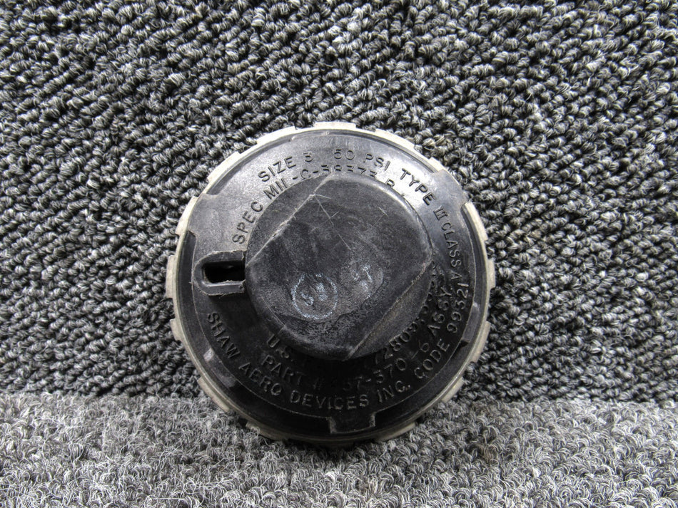 457-370-6 Shaw Aero Fuel Filter Cap